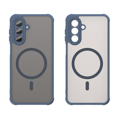 MagSafe Case for Samsung Galaxy A17 5G, Techsuit, HaloFrost II, Navy Blue