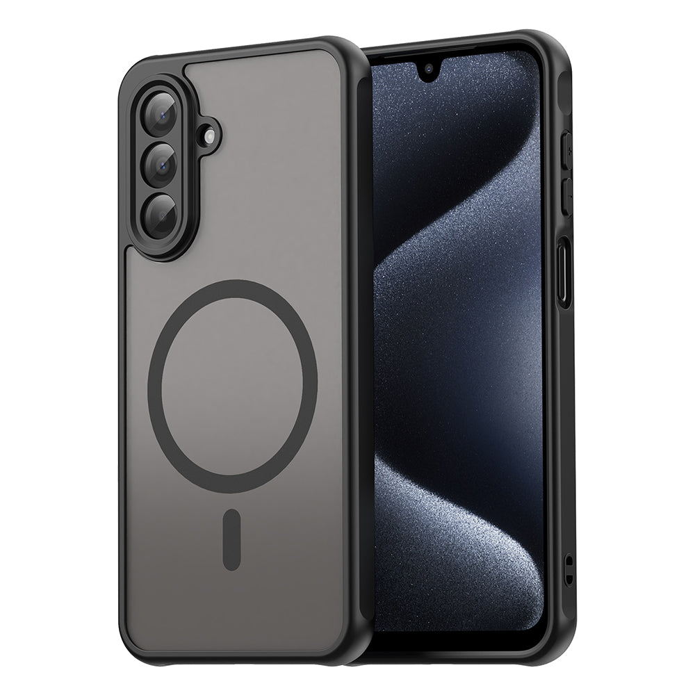 MagSafe Case for Samsung Galaxy A17 5G, Techsuit, HaloFrost II, Black