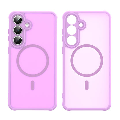 Coque MagSafe pour Samsung Galaxy A17 5G, Techsuit, HaloFrost II, Rose