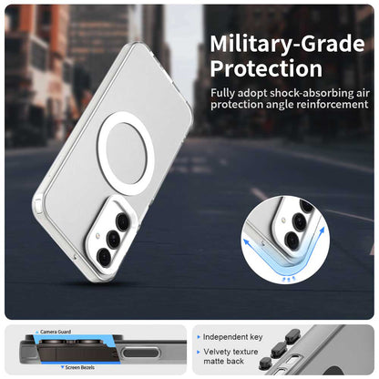 Coque MagSafe pour Samsung Galaxy A25 A256, Techsuit, CandyCase, Blanche