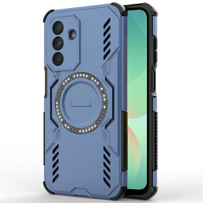 Coque MagSafe pour Samsung Galaxy A26 A266, Techsuit, ArmorMag, Bleue