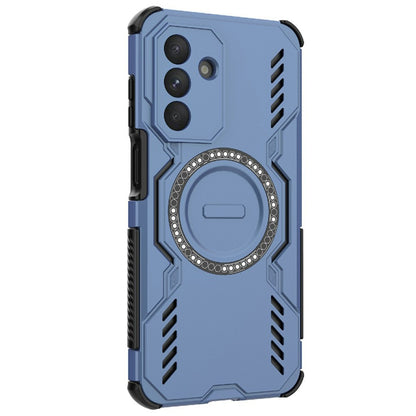 Coque MagSafe pour Samsung Galaxy A26 A266, Techsuit, ArmorMag, Bleue