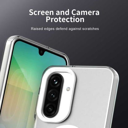 MagSafe Case for Samsung Galaxy A26 A266, Techsuit, CandyCase, White
