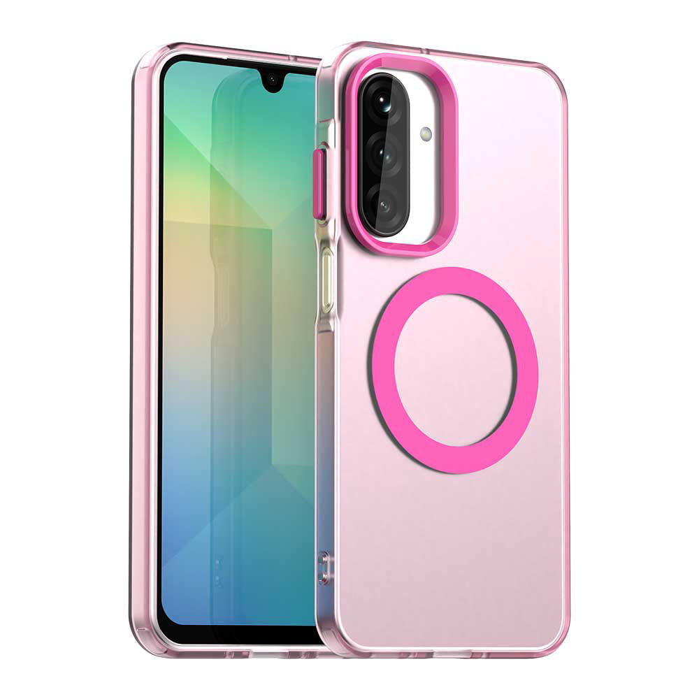 Coque MagSafe pour Samsung Galaxy A26 A266, Techsuit, CandyCase, Rose