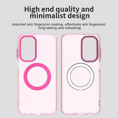 Coque MagSafe pour Samsung Galaxy A26 A266, Techsuit, CandyCase, Rose