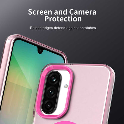 Coque MagSafe pour Samsung Galaxy A26 A266, Techsuit, CandyCase, Rose