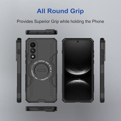 MagSafe Case for Samsung Galaxy A27 5G, Techsuit, ArmorMag, Black