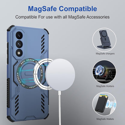 MagSafe Case for Samsung Galaxy A27 5G, Techsuit, ArmorMag, Black