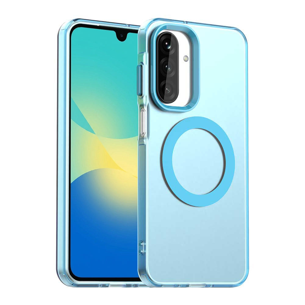 Coque MagSafe pour Samsung Galaxy A27 5G, Techsuit, CandyCase, Bleue