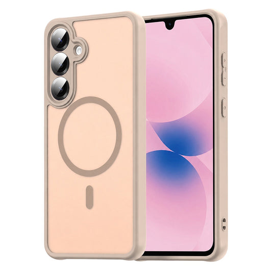Coque MagSafe pour Samsung Galaxy A27 5G, Techsuit, HaloFrost II, Dorée