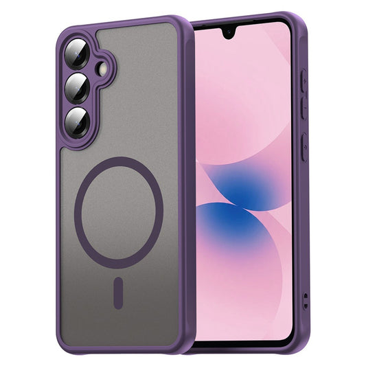 Coque MagSafe pour Samsung Galaxy A27 5G, Techsuit, HaloFrost II, Violet