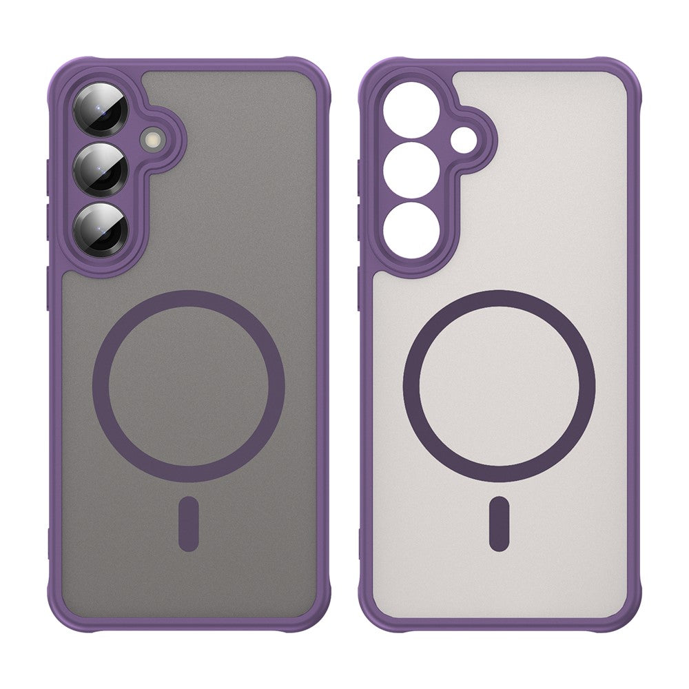 Coque MagSafe pour Samsung Galaxy A27 5G, Techsuit, HaloFrost II, Violet