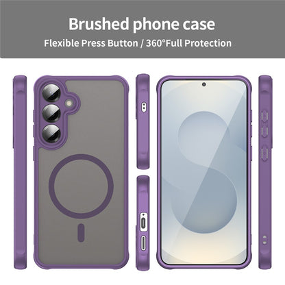 Coque MagSafe pour Samsung Galaxy A27 5G, Techsuit, HaloFrost II, Violet