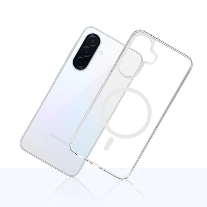 Coque MagSafe pour Samsung Galaxy A36 A366, 3MK, Armor MagCase, Transparente