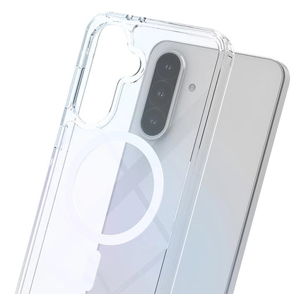 Coque MagSafe pour Samsung Galaxy A36 A366, 3MK, Armor MagCase, Transparente