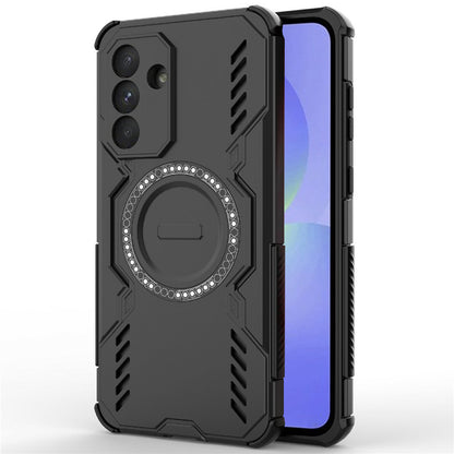 Coque MagSafe pour Samsung Galaxy A36 A366, Techsuit, ArmorMag, Noire