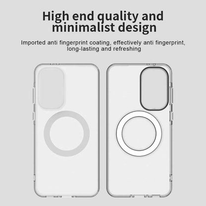 Coque MagSafe pour Samsung Galaxy A36 A366, Techsuit, CandyCase, Blanche