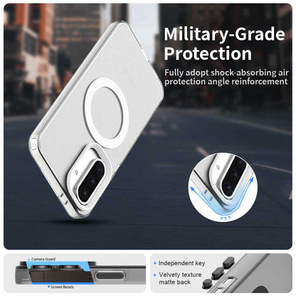 Coque MagSafe pour Samsung Galaxy A36 A366, Techsuit, CandyCase, Blanche