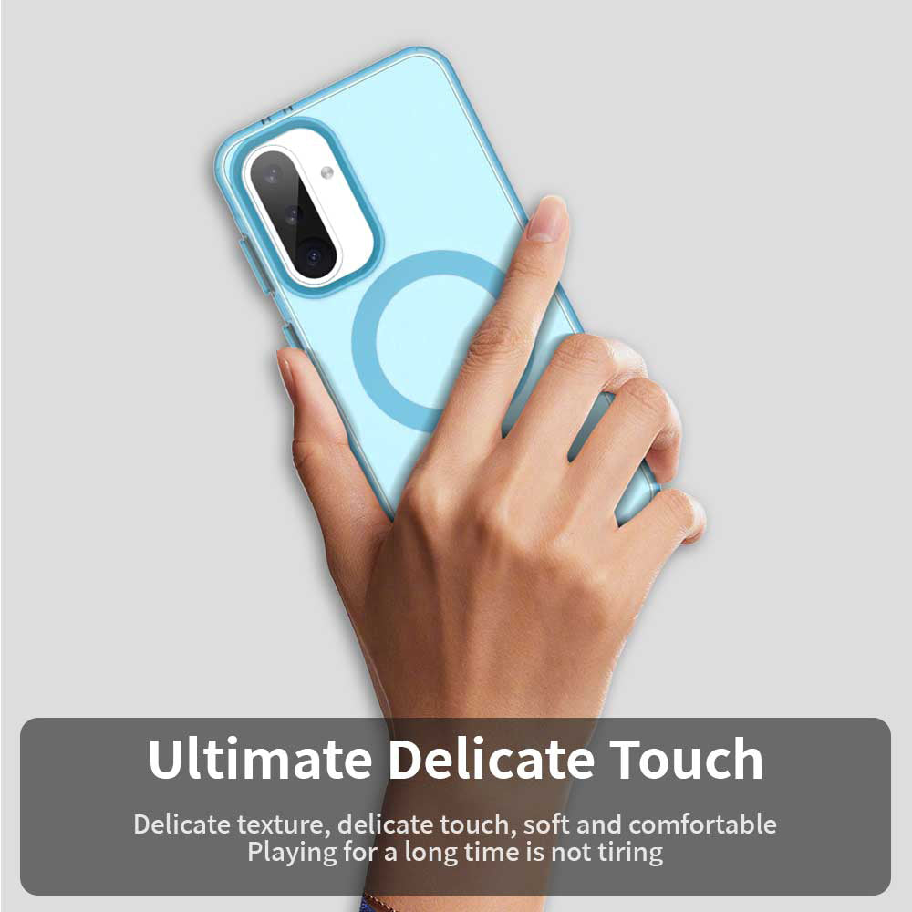 MagSafe Case for Samsung Galaxy A36 A366, Techsuit, CandyCase, Blue