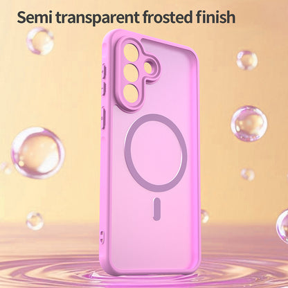 Étui MagSafe pour Samsung Galaxy A37 5G, Techsuit, HaloFrost II, Rose