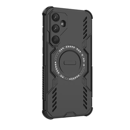 Coque MagSafe pour Samsung Galaxy A55 5G A556, Techsuit, ArmorMag, Noire