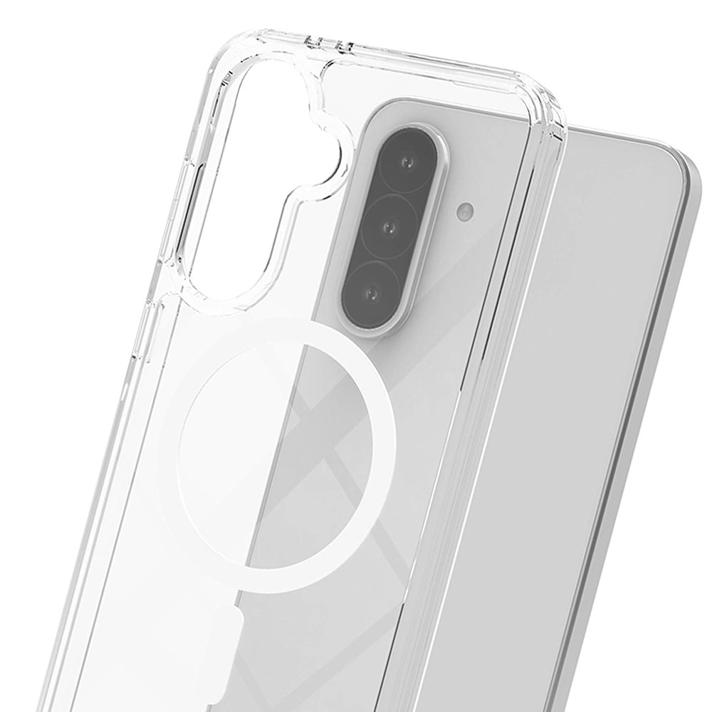 MagSafe Case for Samsung Galaxy A56 A566 / A36 A366, 3MK, Armor MagCase, Transparent