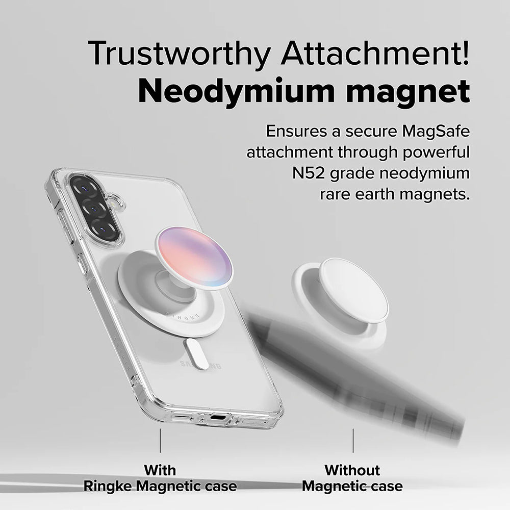 Coque MagSafe pour Samsung Galaxy A56 A566 / A36 A366, Ringke, Fusion, Transparente