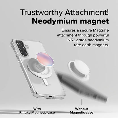 Coque MagSafe pour Samsung Galaxy A56 A566 / A36 A366, Ringke, Fusion, Transparente