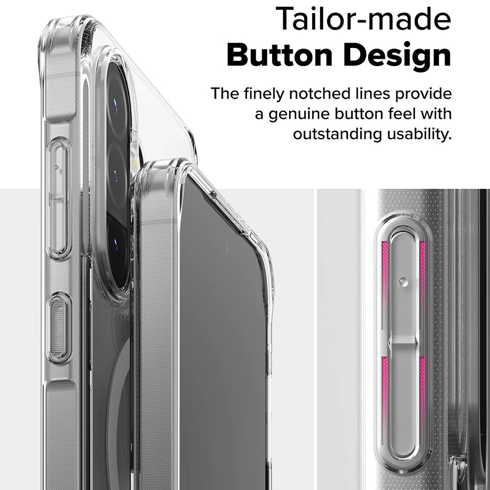 Coque MagSafe pour Samsung Galaxy A56 A566 / A36 A366, Ringke, Fusion, Transparente