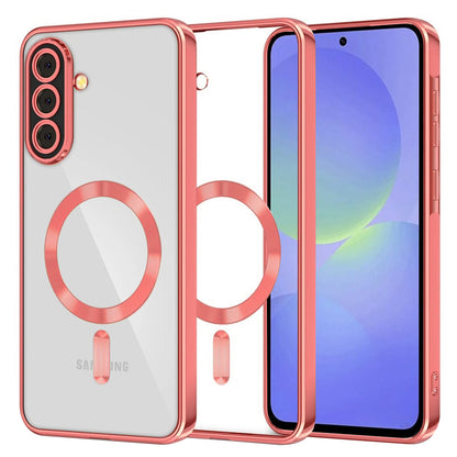 MagSafe Case for Samsung Galaxy A56 A566 / A36 A366, Techsuit, Luxury Crystal, Red