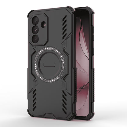 Coque MagSafe pour Samsung Galaxy A56 A566, Techsuit, ArmorMag, Noire