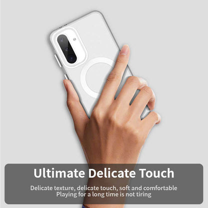 Coque MagSafe pour Samsung Galaxy A56 A566, Techsuit, CandyCase, Blanche