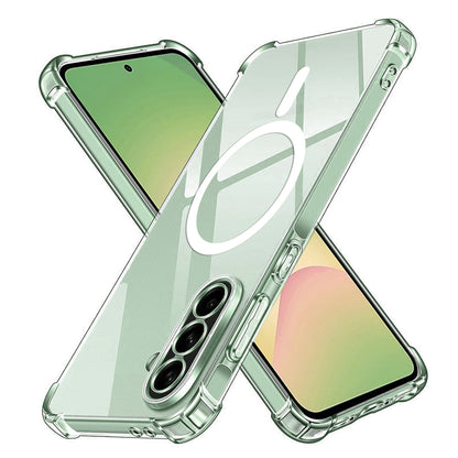 Coque MagSafe pour Samsung Galaxy A56 A566, Techsuit, Antichoc, Transparente