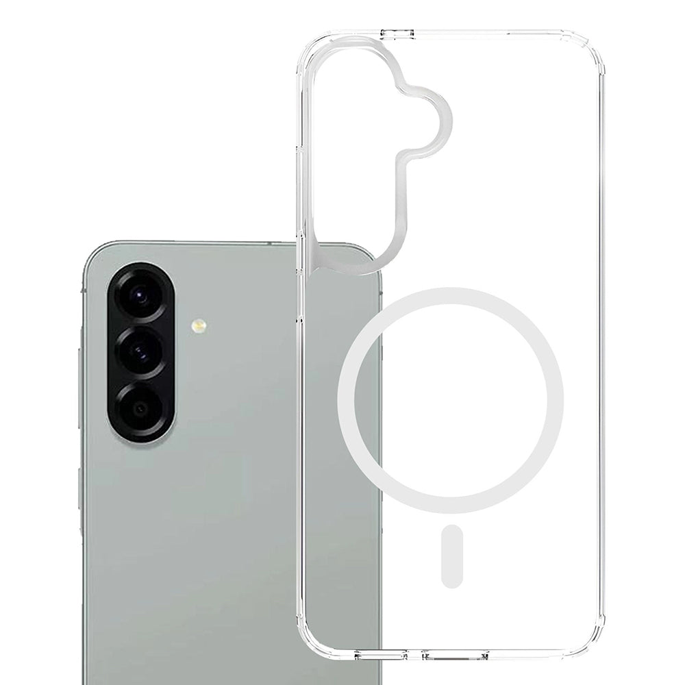 Coque MagSafe pour Samsung Galaxy A57 5G, 3MK, Armor MagCase, Transparente