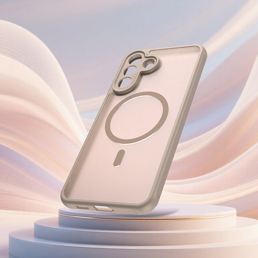 Étui MagSafe pour Samsung Galaxy A57 5G, Techsuit, HaloFrost II, Doré