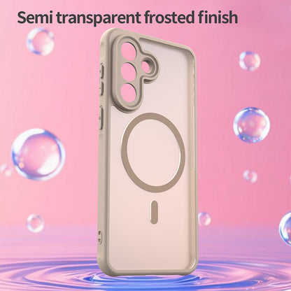 Étui MagSafe pour Samsung Galaxy A57 5G, Techsuit, HaloFrost II, Doré