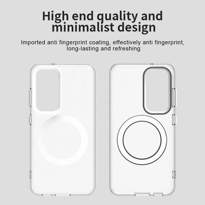 Coque MagSafe pour Samsung Galaxy S23+ S916, Techsuit, CandyCase, Blanche