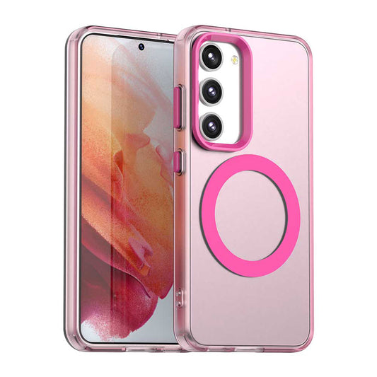 MagSafe Case for Samsung Galaxy S23+ S916, Techsuit, CandyCase, Pink