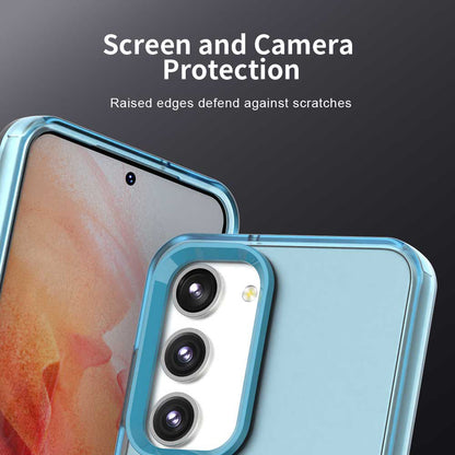Coque MagSafe pour Samsung Galaxy S23 S911, Techsuit, CandyCase, Bleue