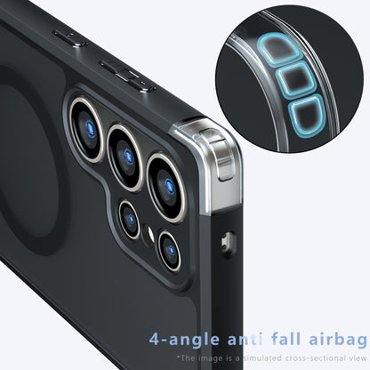 MagSafe Case for Samsung Galaxy S23 Ultra S918, Techsuit, PureFrost, Satin Black
