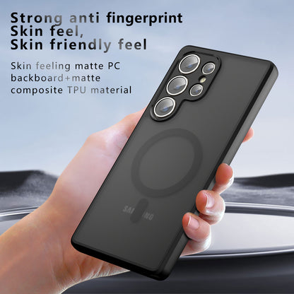 MagSafe Case for Samsung Galaxy S23 Ultra S918, Techsuit, PureFrost, Satin Black