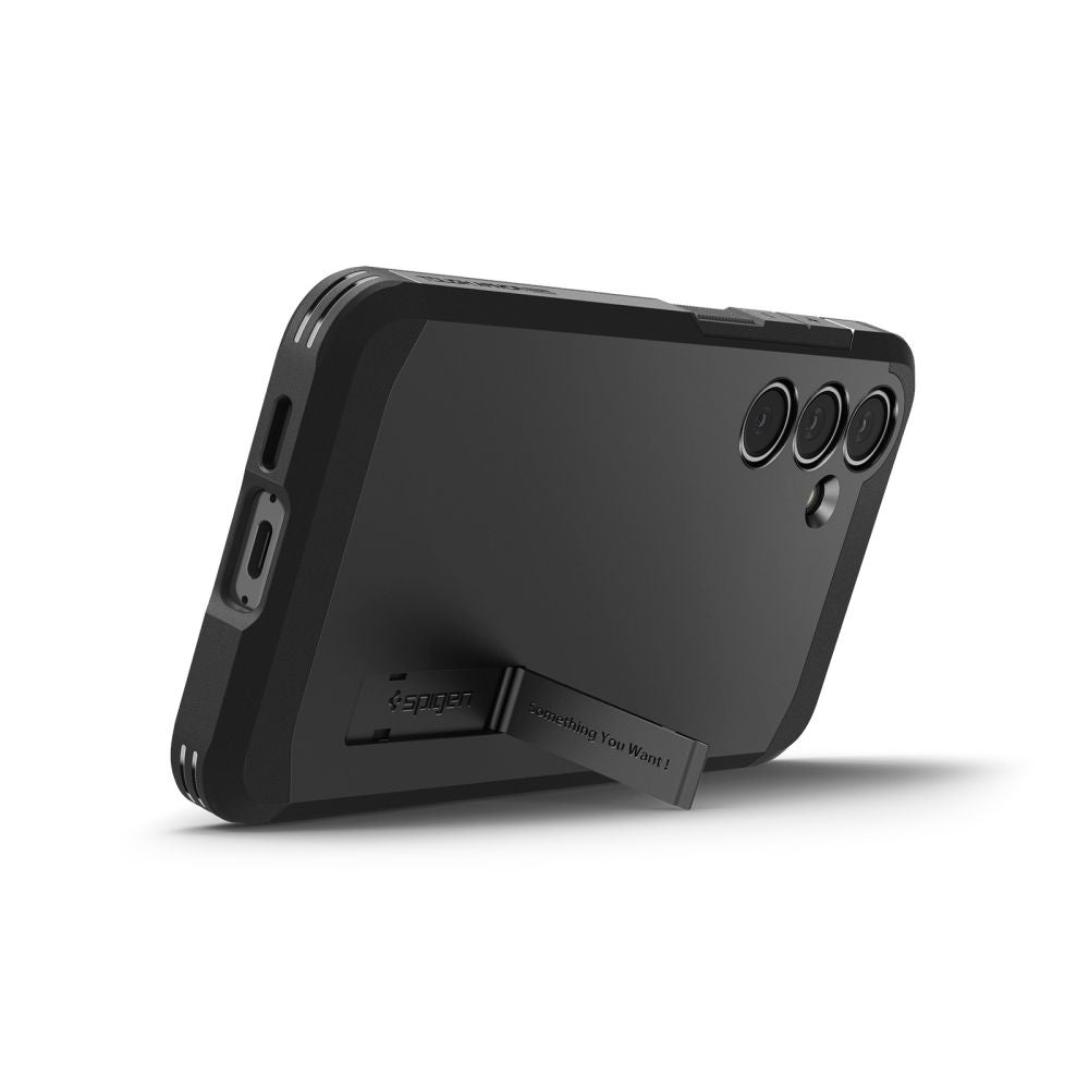 Coque MagSafe pour Samsung Galaxy S24 FE S721, Spigen, Tough Armor, Noire ACS08625