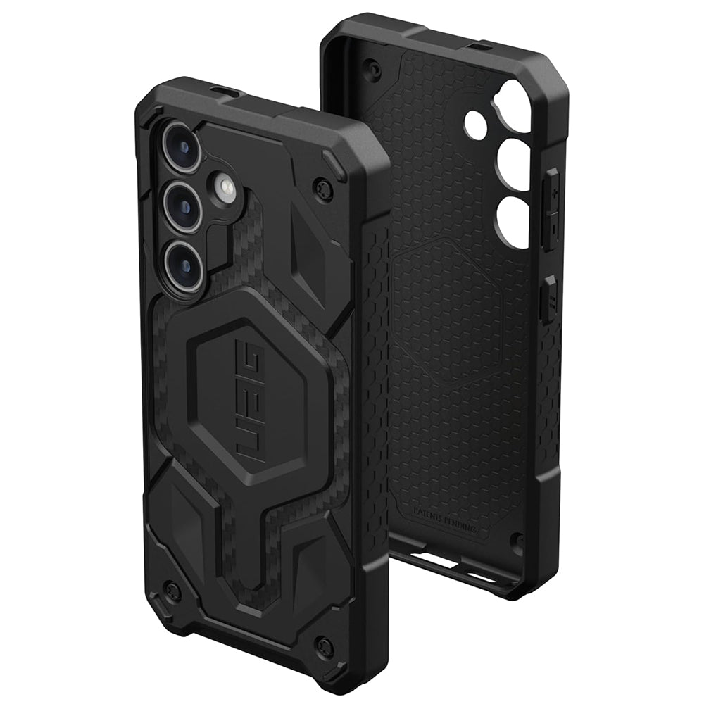 Coque MagSafe pour Samsung Galaxy S24 S921, Urban Armor Gear, Monarch Pro Carbon, Noire