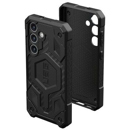 Coque MagSafe pour Samsung Galaxy S24 S921, Urban Armor Gear, Monarch Pro Carbon, Noire