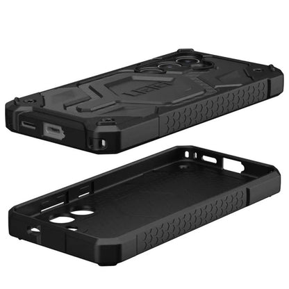 Coque MagSafe pour Samsung Galaxy S24 S921, Urban Armor Gear, Monarch Pro Carbon, Noire