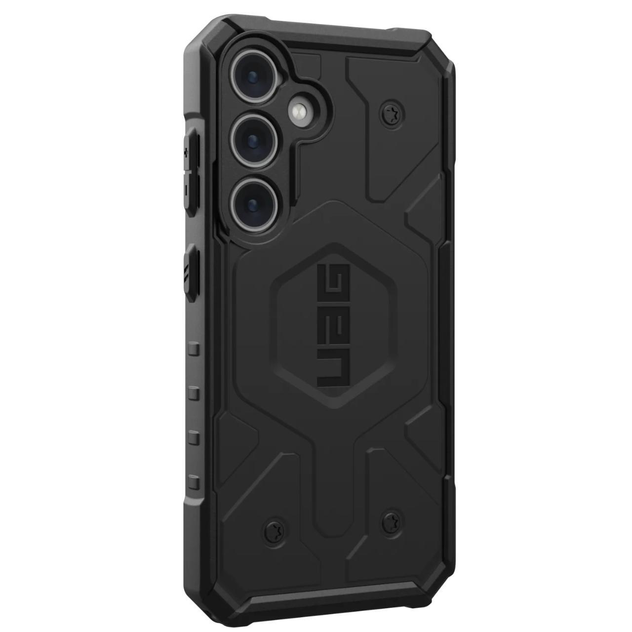 Coque MagSafe pour Samsung Galaxy S24 S921, Urban Armor Gear, Pathfinder, Noire