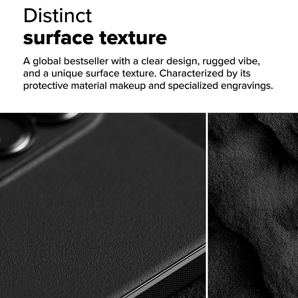 Coque MagSafe pour Samsung Galaxy S25 Edge S937, Ringke, Onyx, Noire