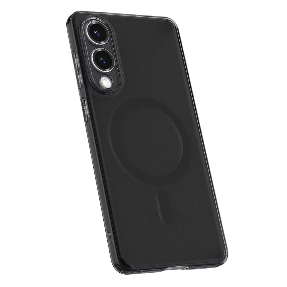 Coque MagSafe pour Samsung Galaxy S25 Edge S937, Spigen, Ultra Hybrid, Noir Satiné ACS09419