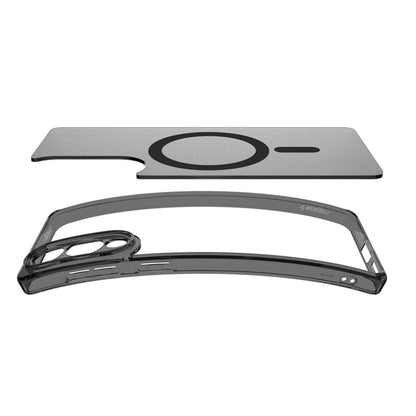 Coque MagSafe pour Samsung Galaxy S25 Edge S937, Spigen, Ultra Hybrid, Noir Satiné ACS09419