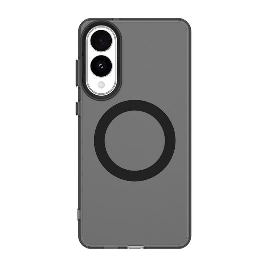 Coque MagSafe pour Samsung Galaxy S25 Edge S937, Techsuit, CandyCase, Noire